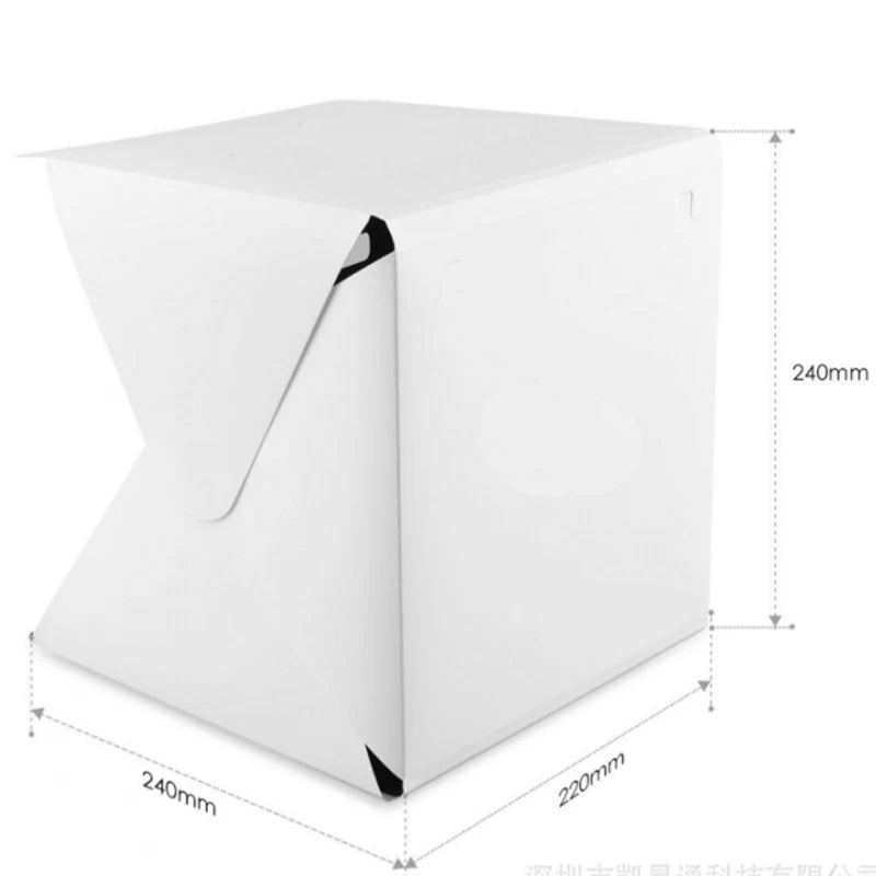 Caja de luz para fotografía de producto, caja de luz estudio fotografico, caja de luz fotografía casera - EBEPEX