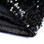 Mini vestido negro de manga larga con lentejuelas - EBEPEX