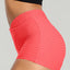 Red High Waist Butt Lift Sport Gym Workout Training Running Shorts - EBEPEX