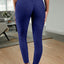 Blue Perfect Shape Leggings - EBEPEX