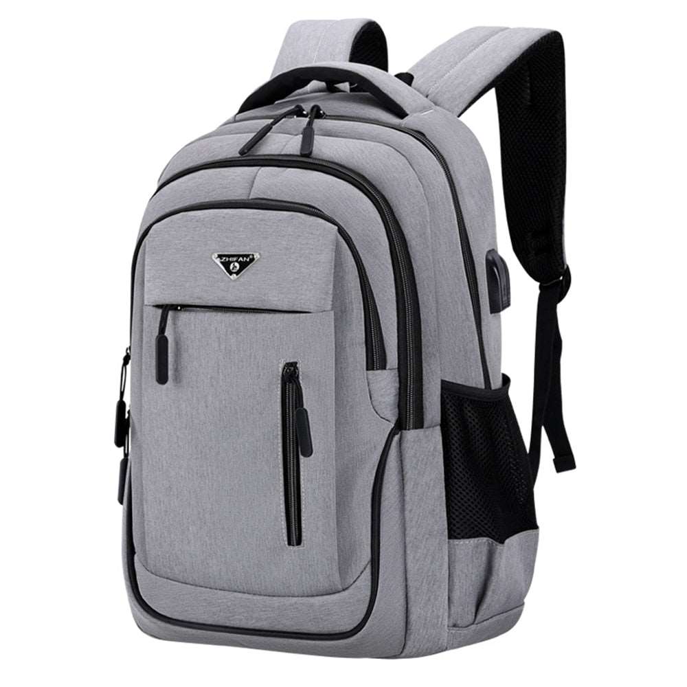 Mochila de varios compartimentos con USB