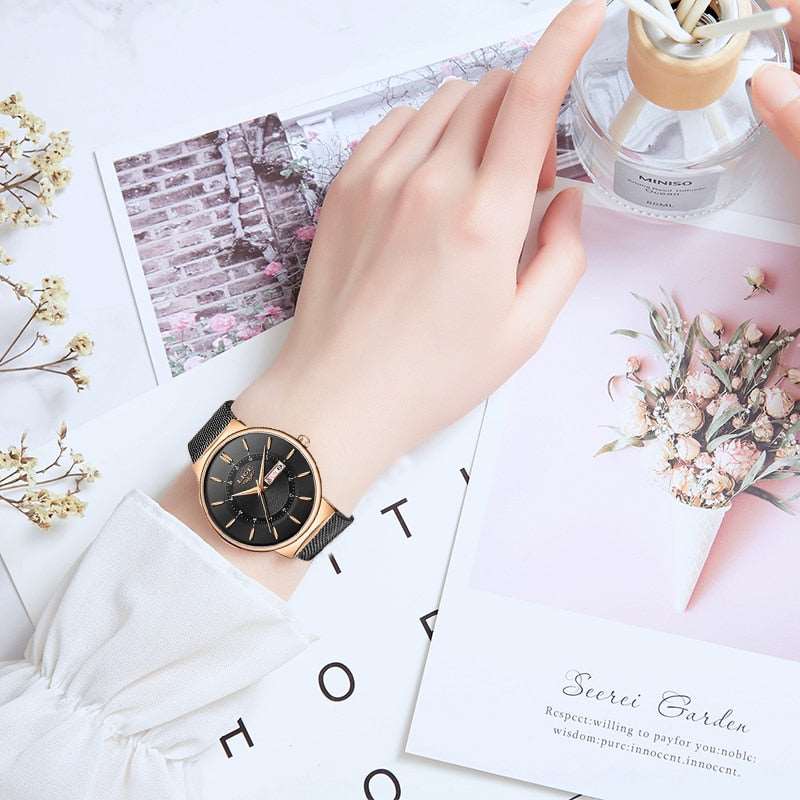 Reloj de lujo acero inoxidable