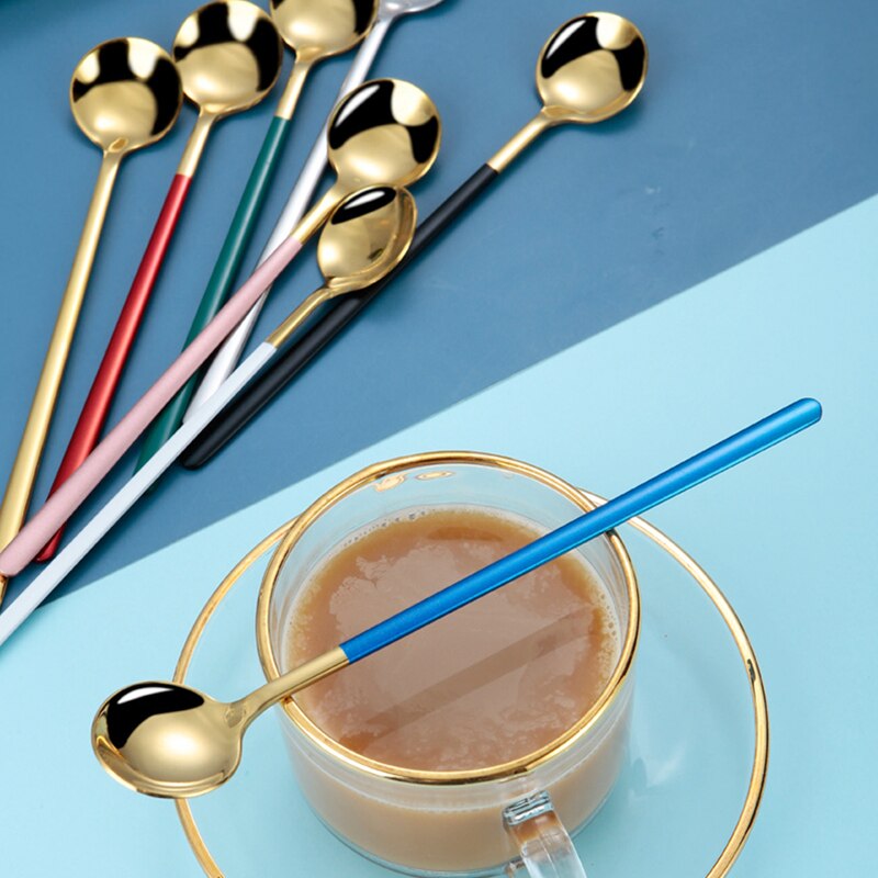 Cucharillas de te largas de color - EBEPEX