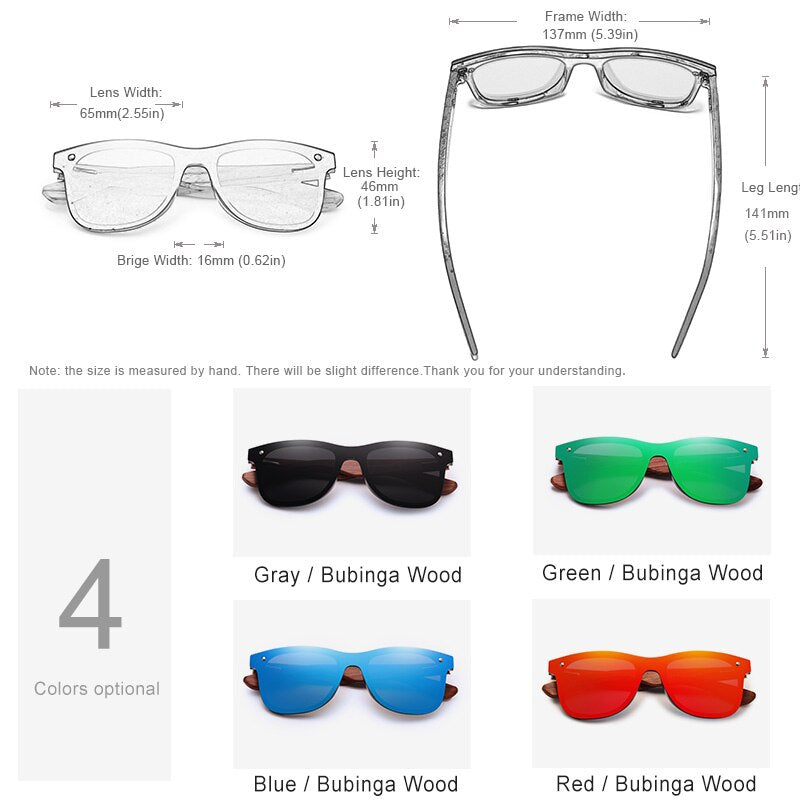 Gafas de sol polarizadas con lentes de espejo de color – EBEPEX