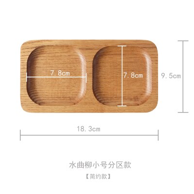 Platos de comida en madera estilo japones - EBEPEX