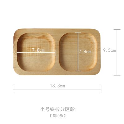 Platos de comida en madera estilo japones - EBEPEX