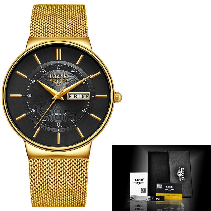 Reloj de lujo acero inoxidable
