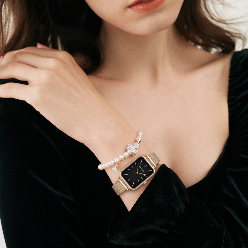 Reloj de moda plano rectangular - EBEPEX