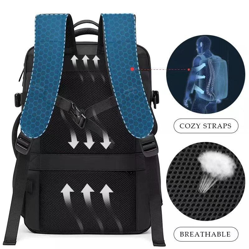 Mochila negocios múltiples compartimentos - EBEPEX