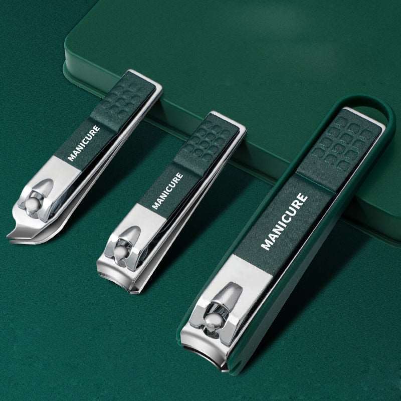 Juego de corta uñas de acero inoxidable de 3 Piezas