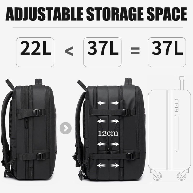 Mochila negocios múltiples compartimentos - EBEPEX