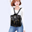 Mochila en forma de Jacket de cuero para mujer - EBEPEX
