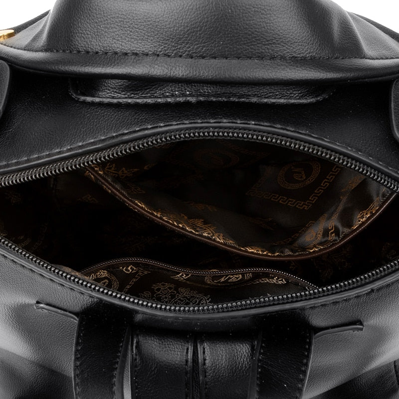 Mochila en forma de Jacket de cuero para mujer - EBEPEX