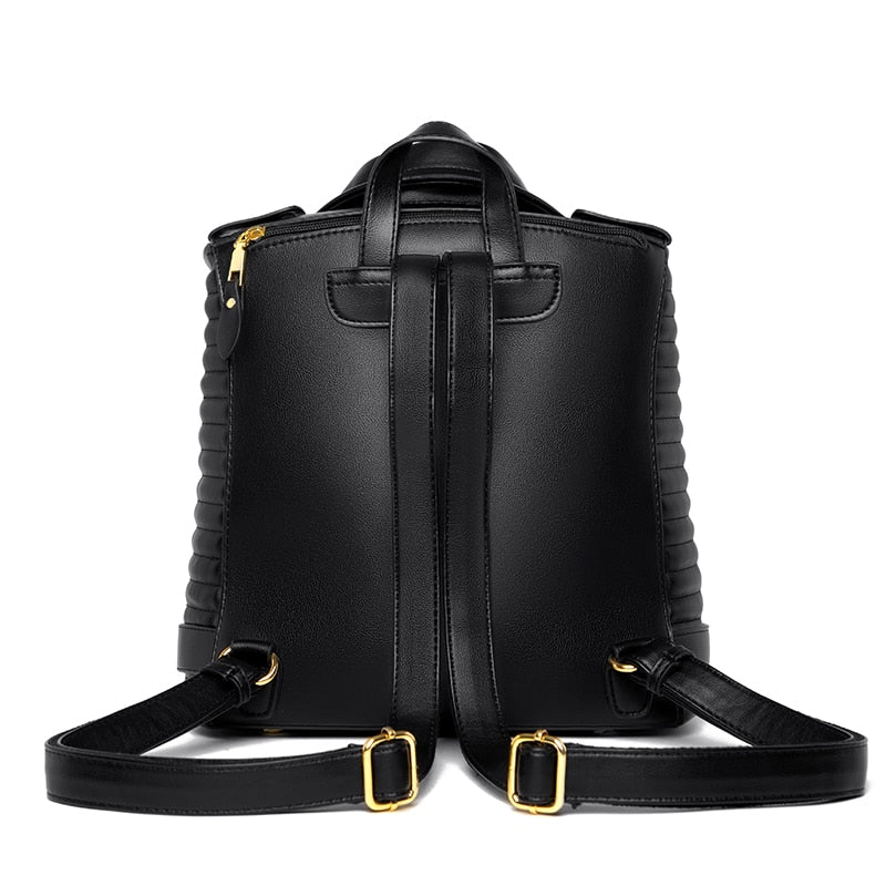 Mochila en forma de Jacket de cuero para mujer - EBEPEX