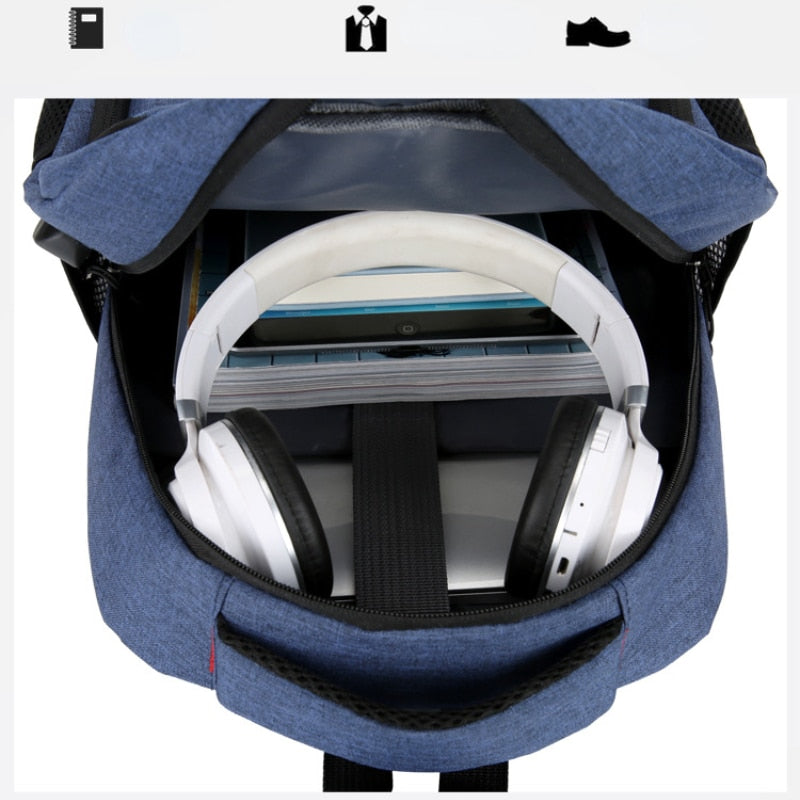 Mochila de viaje compartimento portátil - EBEPEX
