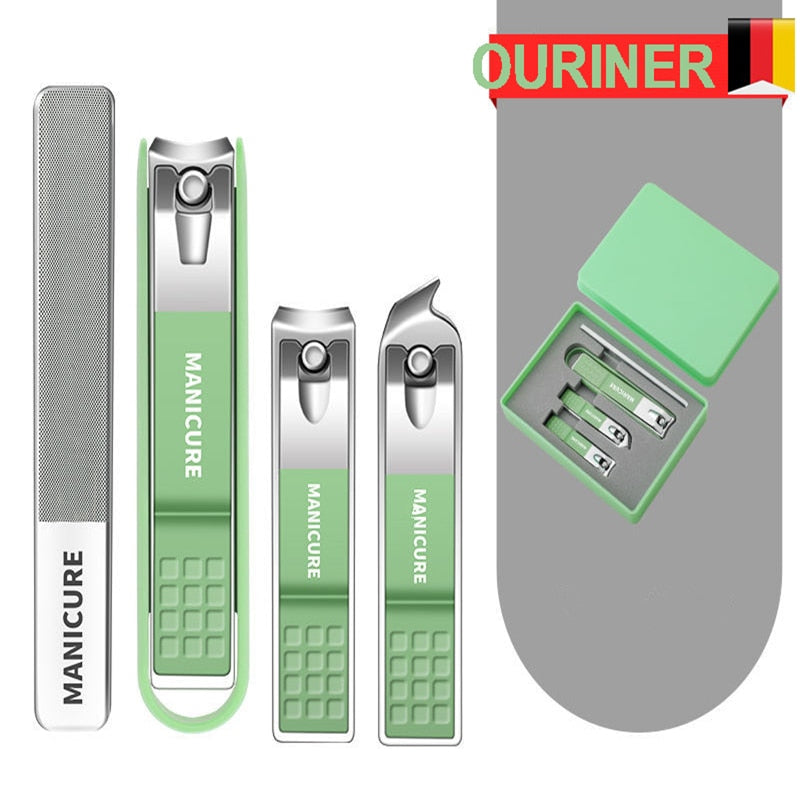 Juego de corta uñas de acero inoxidable de 3 Piezas - EBEPEX