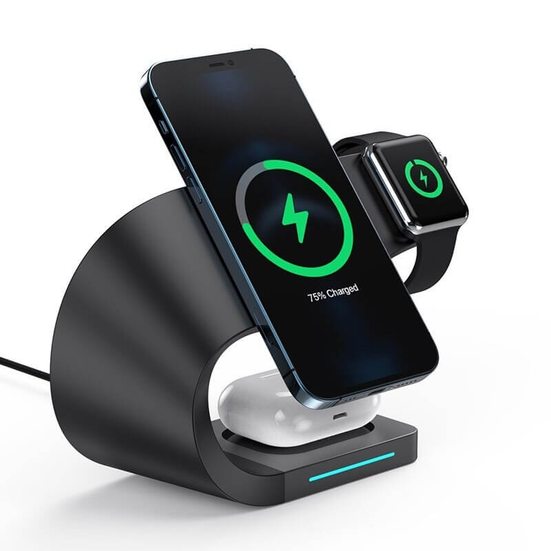 Cargador de iPhone inalámbrico 4 en 1 - EBEPEX